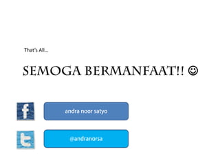 That’s All…



              
 