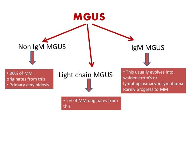 Mgus Igg K Cosa è