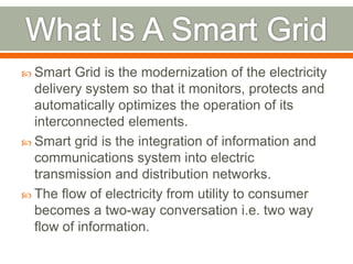 Demand Side Management of a Smart Grid | PPTX