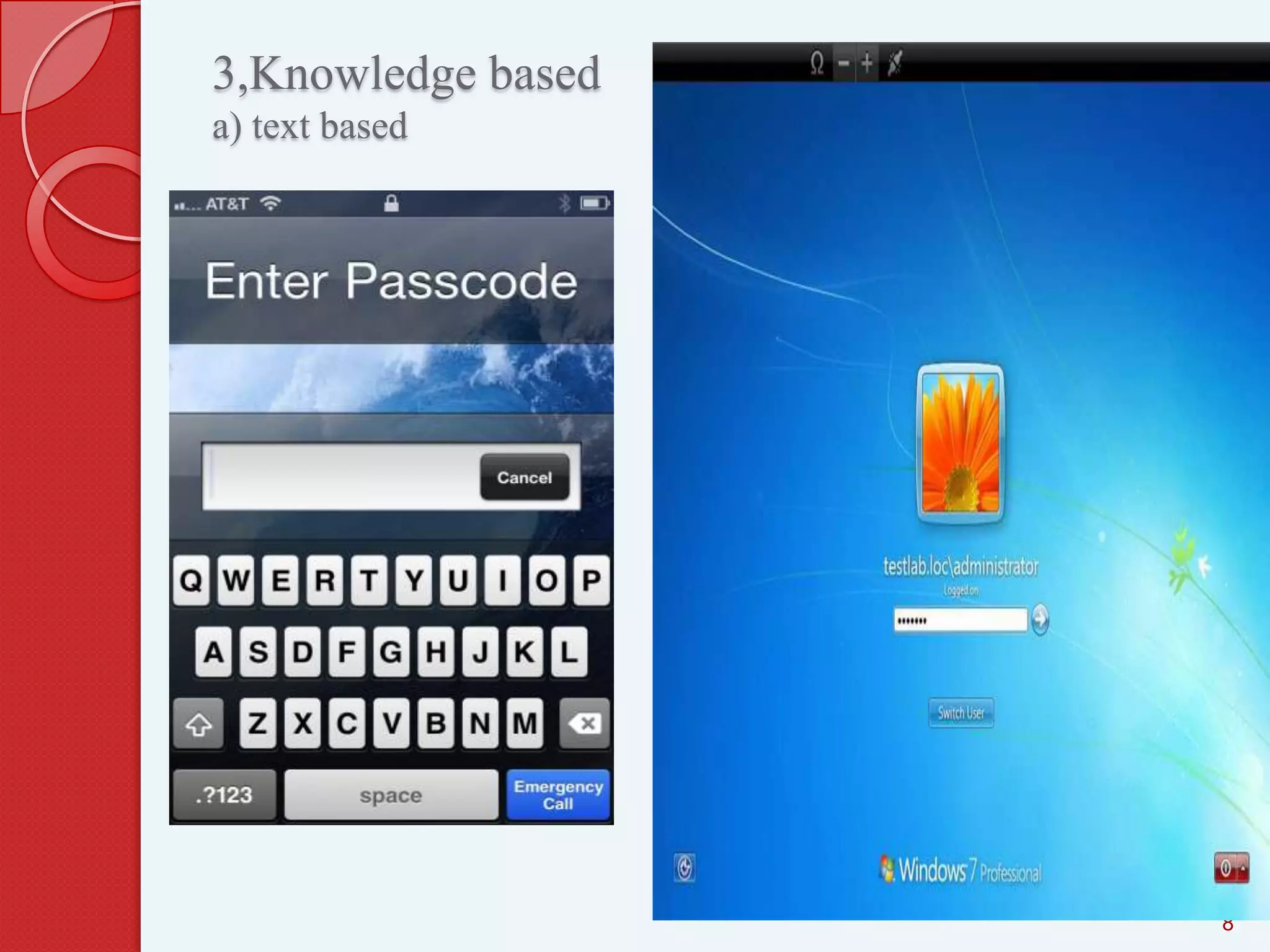 3,Knowledge based
a) text based

8

 