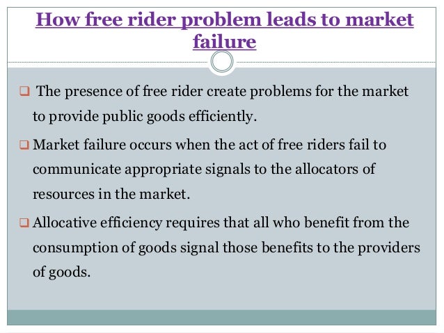 market failing happens when market failing crops up when