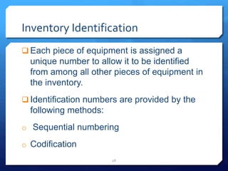 Seminar on inventory management | PPTX