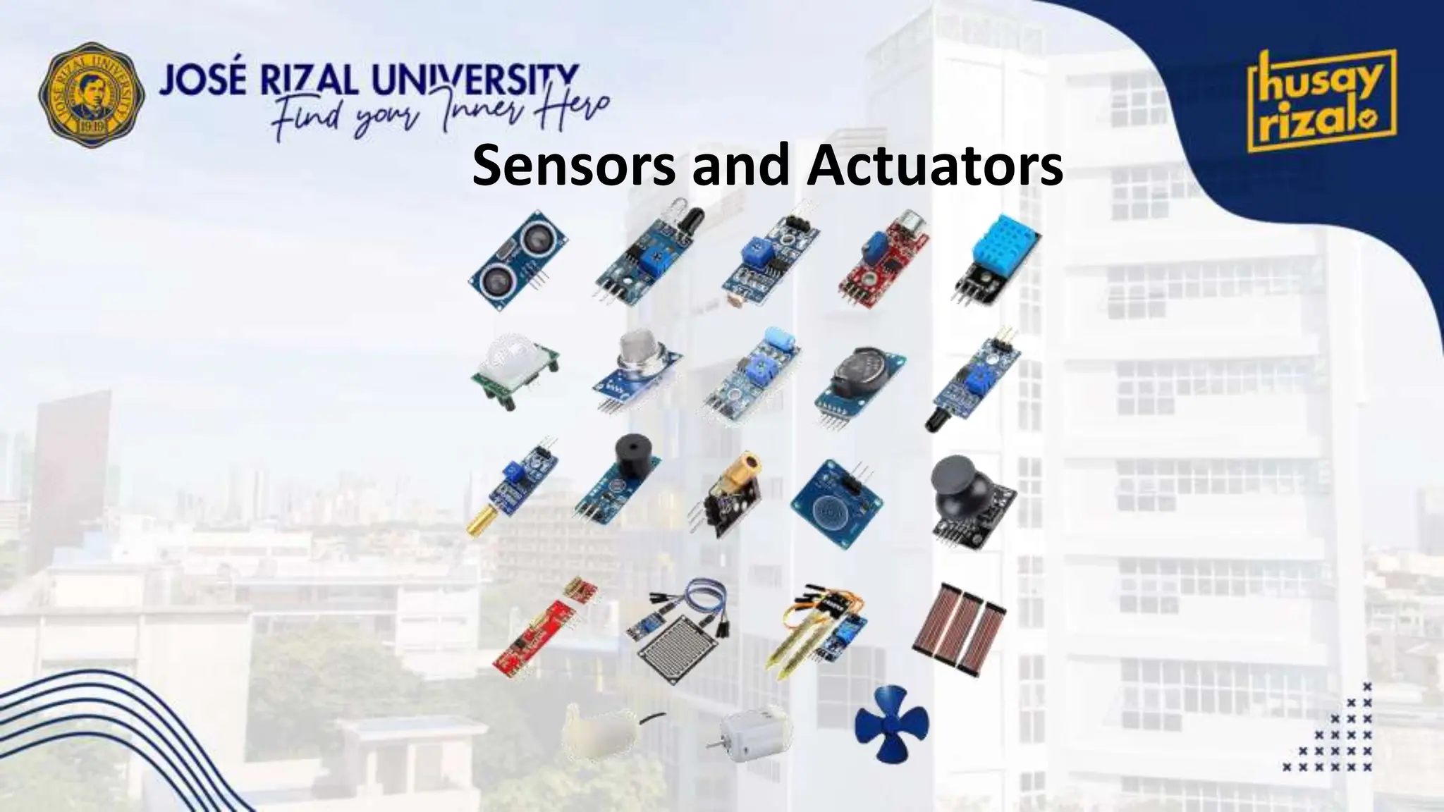 Sensors and Actuators
 