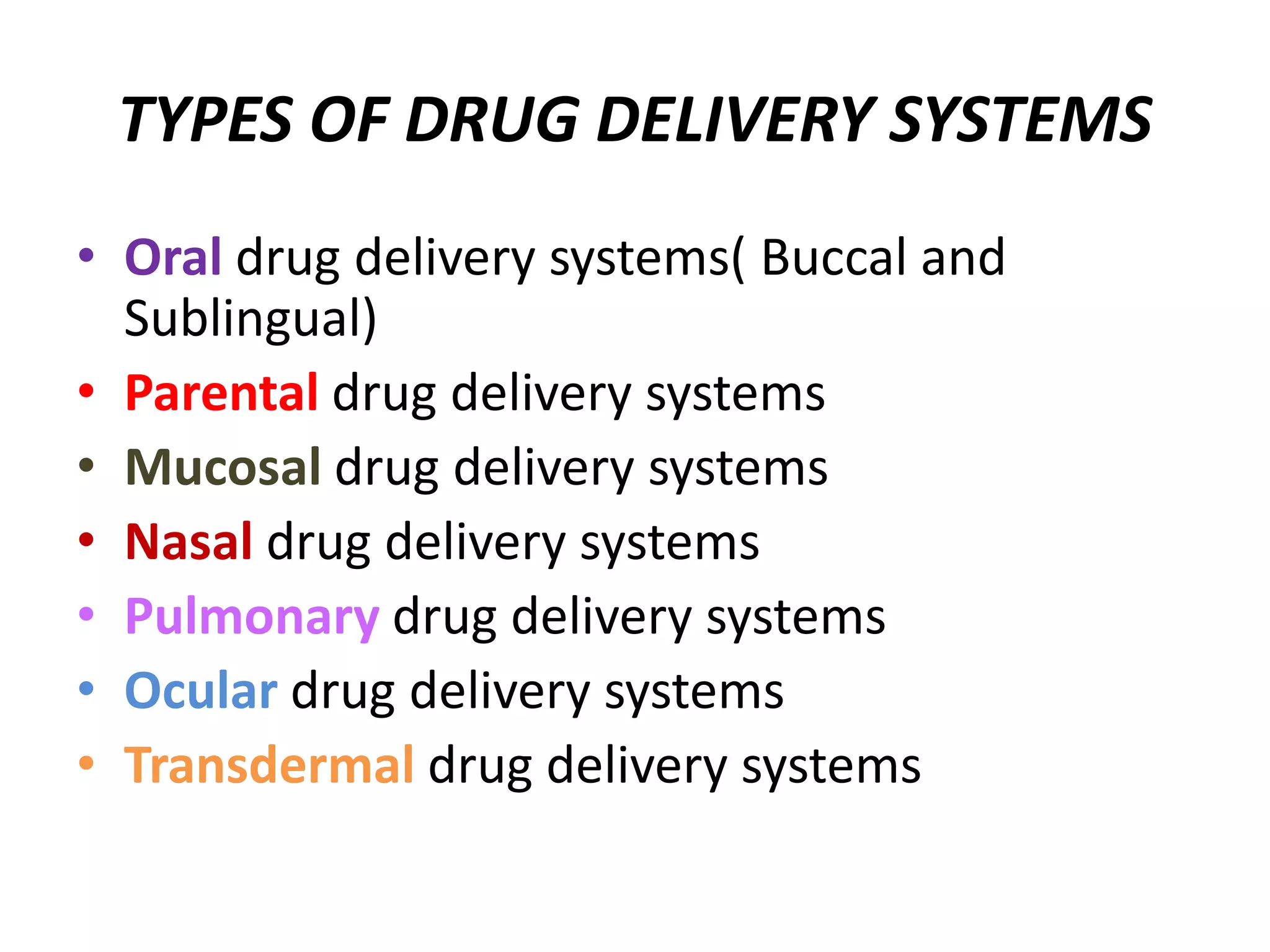 ADHESIVE DRUG DELIVERY SYSTEMS | PPT