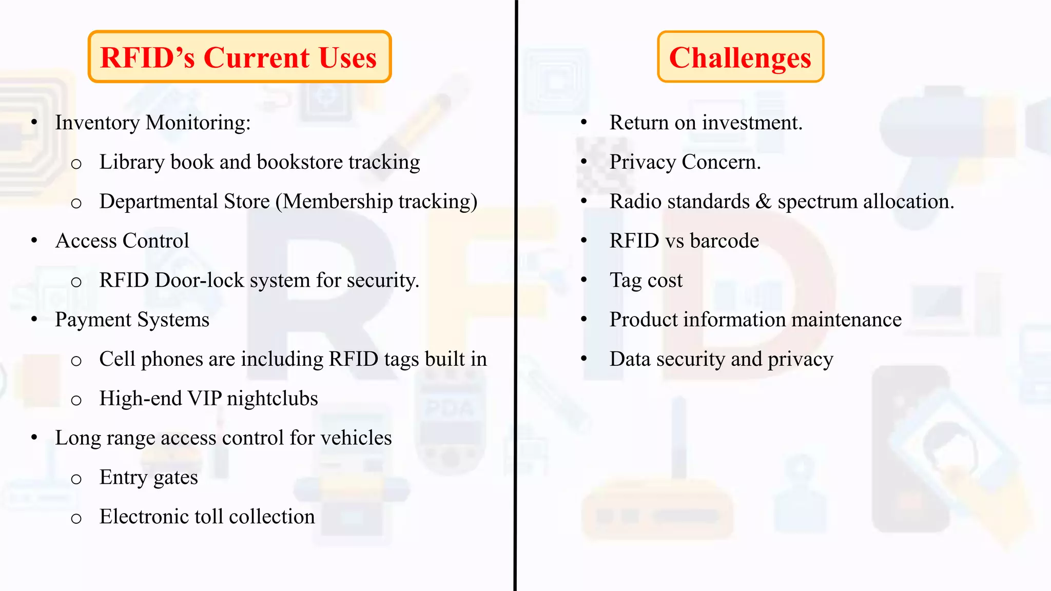 Rfid Technology Problems RFID Technology - Electronics and Communication Seminar Topic | PPTX