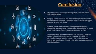 Edge Computing: Enhancing Real-Time Data Processing and IoT ...