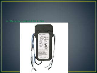 REMOTE CONTROL FOR FAN SLIDE SHARE