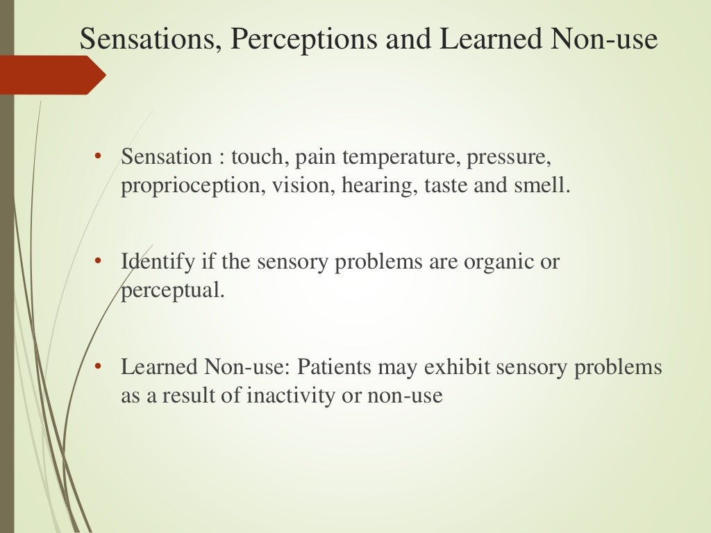 Motor control Assessment