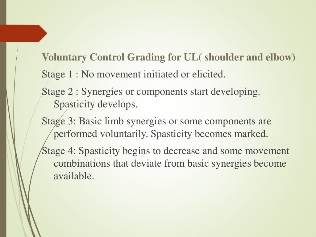 Motor control Assessment