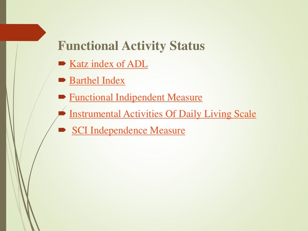 Motor control Assessment