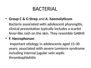 Comprehensive Overview of Upper Respiratory Tract Infections: Diagnosis ...