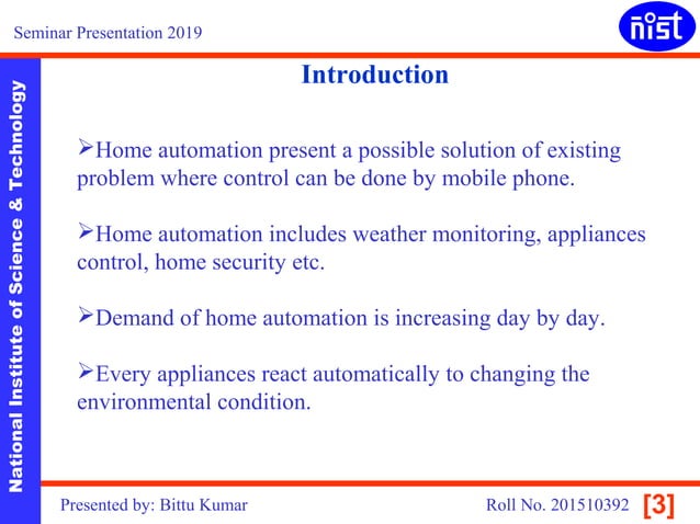 Seminar on Home Automation Using Raspberry Pi | PPT