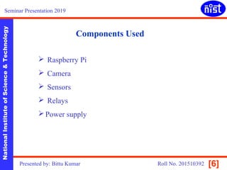Seminar on Home Automation Using Raspberry Pi | PPT