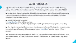 Cognitive computing ppt. | PPTX