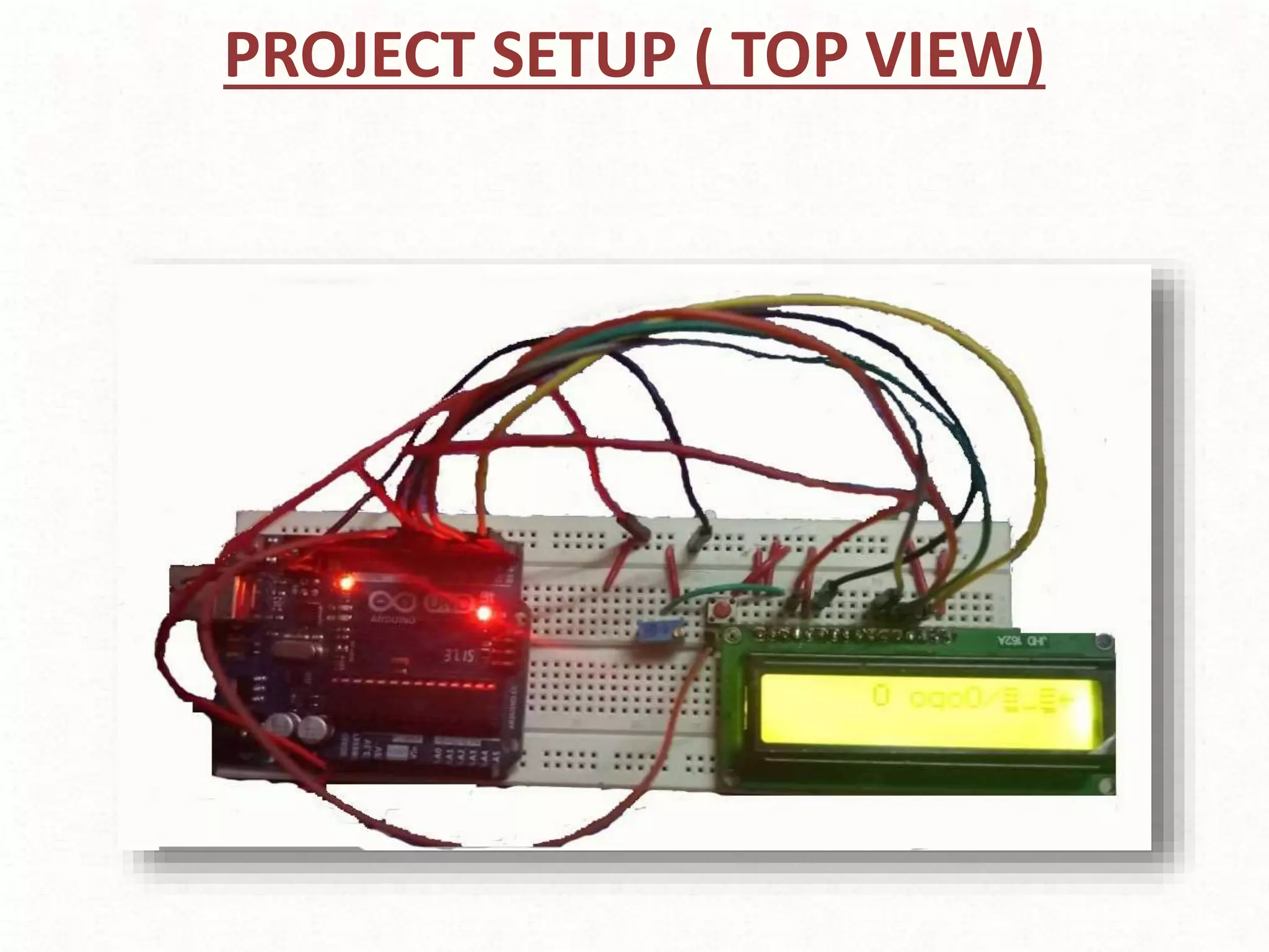 PROJECT SETUP ( TOP VIEW)
 