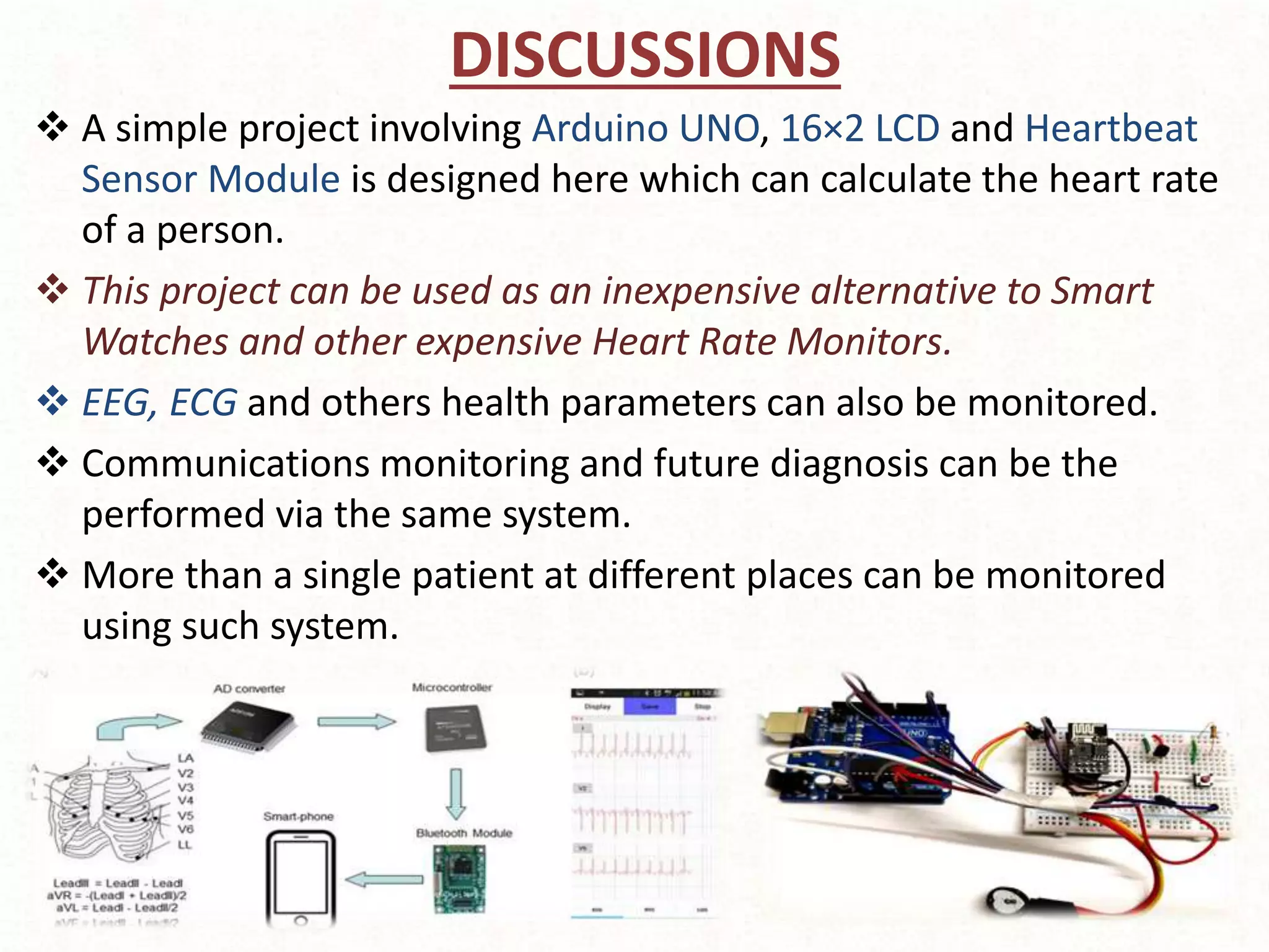Heart Beat Monitoring System | PPTX | Heart and Cardiovascular Diseases ...