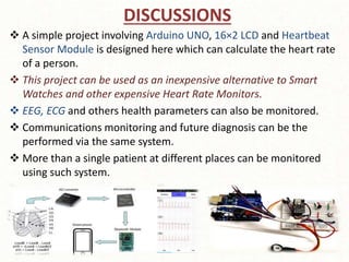 Heart Beat Monitoring System | PPTX | Heart and Cardiovascular Diseases ...
