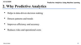 Seminar Predictive Analytics in Machine Learning | PPTX