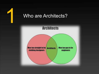 1   Who are Architects?
 