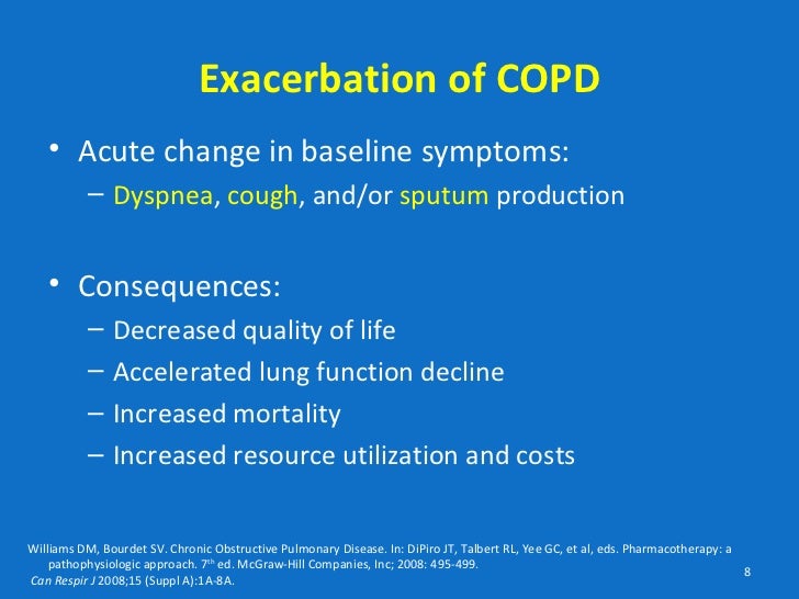 When to Use Antibiotics for an Acute Exacerbation of COPD When to Use Antibiotics for an Acute Exacerbation of COPD