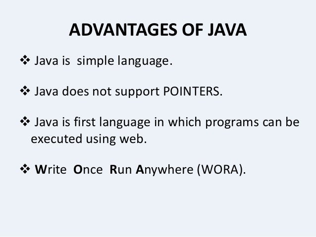 Presentation on Core java
