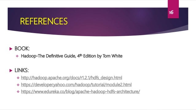 Hadoop Distributed File System