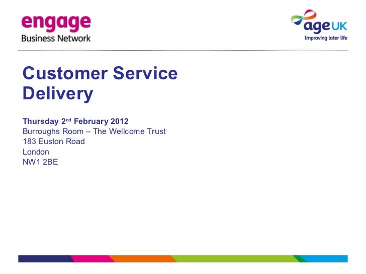 Customer service presentation pdf
