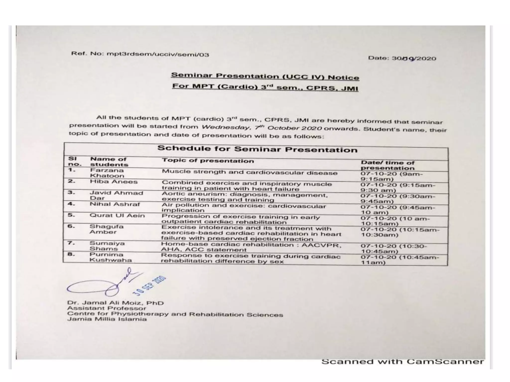 Seminar presentation 7 oct 2020