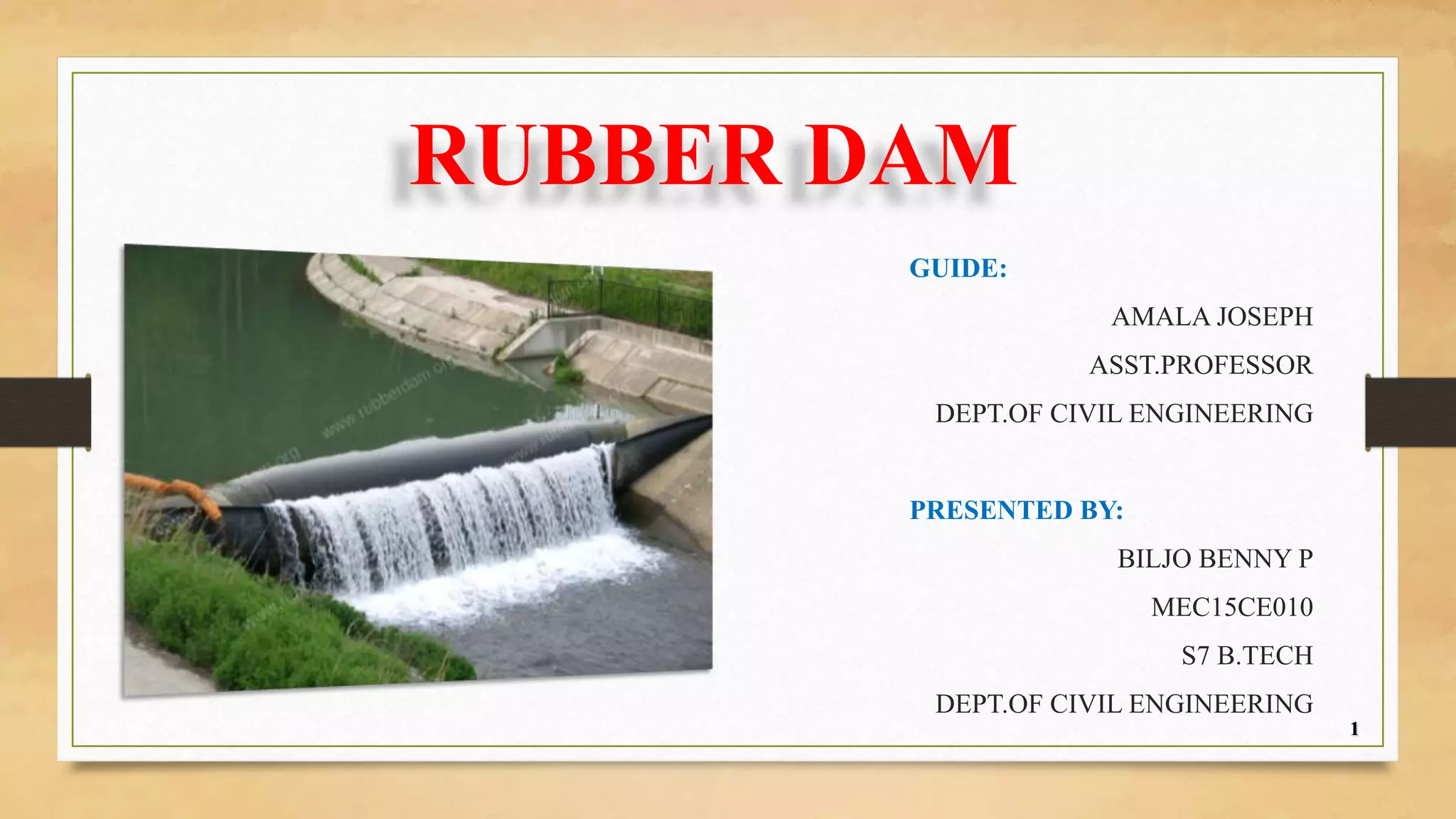 Civil Rubber Dam | PPTX