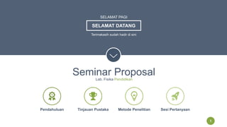 Template PowerPoint Seminar Proposal Skripsi Alvian: Với Template PowerPoint Seminar Proposal Skripsi Alvian, bạn sẽ có những bản trình bày thuyết phục và chuyên nghiệp hơn bao giờ hết. Đó là cách tốt nhất để thu hút sự quan tâm của khán giả và đạt được mục tiêu của bạn.