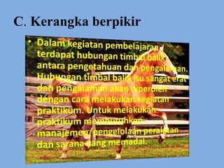 C. Kerangka berpikir
 