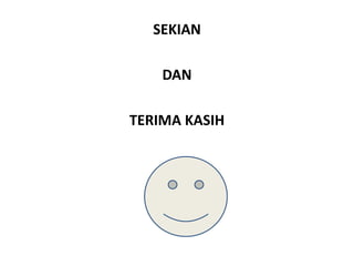 SEKIAN
DAN
TERIMA KASIH
 