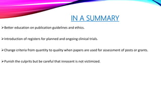 Publication ethics | PPTX