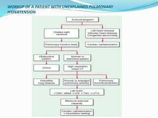 WORKUP OF A PATIENT WITH UNEXPLAINED PULMONARY
HYPERTENSION
 