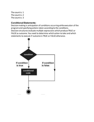 Seminar report on python 3 course | DOCX