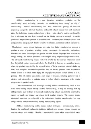 Seminar report 3d printing | DOCX