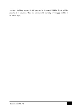 Seminar report 3d printing | DOCX