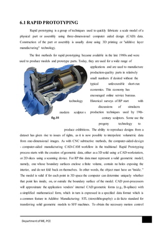 Seminar report 3d printing | DOCX