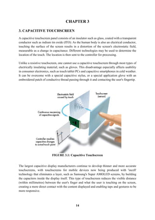 Touchscreen technology report | PDF