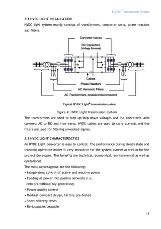 High Voltage Direct Current Transmission System Report | DOCX