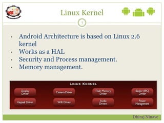 Seminar report on android os | PPT