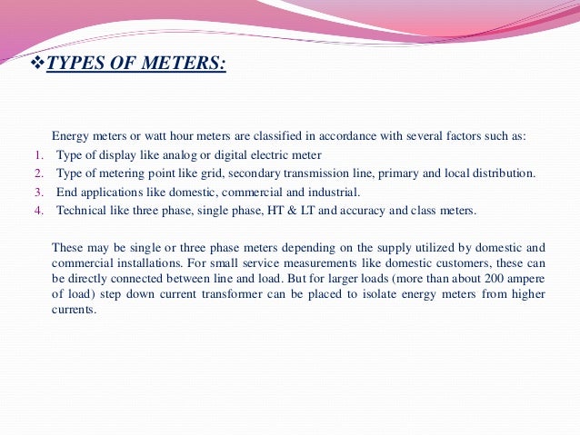 automatic meter reading for billing purpose