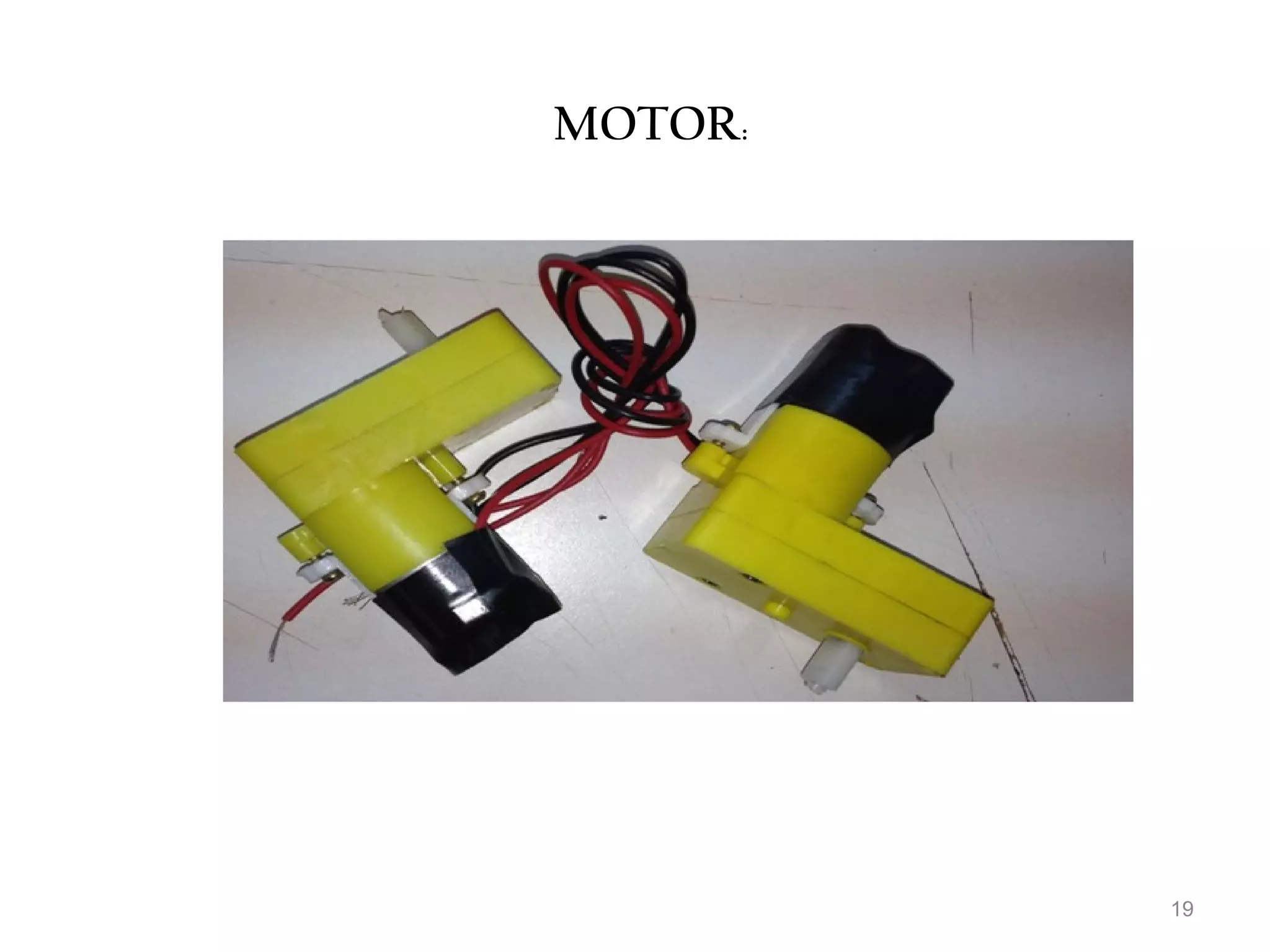 19 
MOTOR: 
 