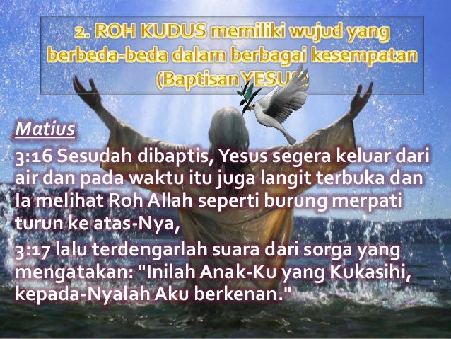 Seminar rohani diskusi alkitab apakah roh kudus bukan Seminar rohani diskusi alkitab apakah roh kudus bukan