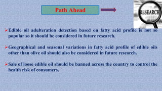 Classification and Adulteration Detection of Vegetable Oils Based on Fatty  Acid Profiles