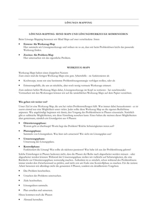 Seminarskript Sachprobleme LöSen Mit System