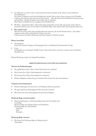 Seminarskript Sachprobleme LöSen Mit System