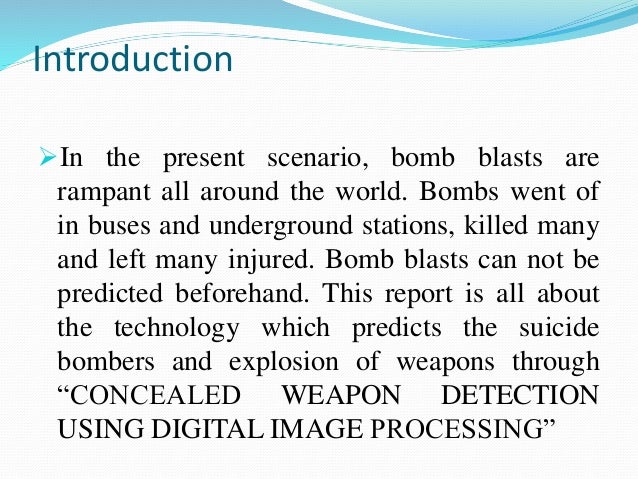 Concealed weapon picture