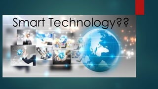 Seminar smart machine | PPTX