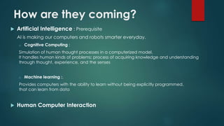 Seminar smart machine | PPTX